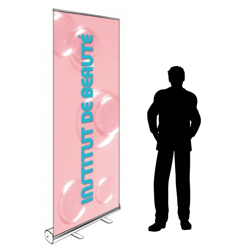 Roll-up Kakemono 200 x 85 cm - Modèle Institut de Beauté