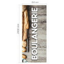 Roll-up Kakemono 200 x 85 cm - Modèle Boulangerie