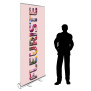 Roll-up Kakemono 200 x 85 cm - Modèle Fleuriste