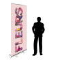 Roll-up Kakemono 200 x 85 cm - Modèle Fleurs