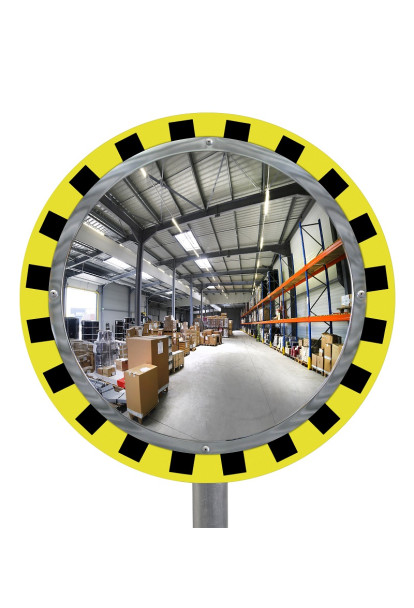 Miroir pour les entrepôts et la logistique - Diamètre 400 mm - Garantie 3 ans