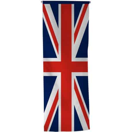 Oriflamme Royaume-Uni 80 x 300 cm