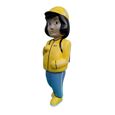 Figurine de Signalisation - Alix et ses amies