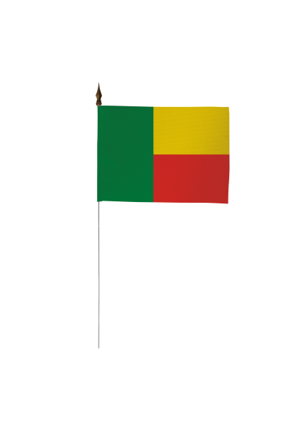 Drapeau de table du Bénin 10 x 15