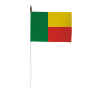 Drapeau de table du Bénin 10 x 15