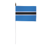 Drapeau de table du Botswana 10 x 15