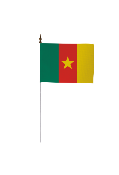 Drapeau de table du Cameroun 10 x 15
