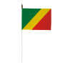 Drapeau de table du Congo Brazzaville 10 x 15 cm