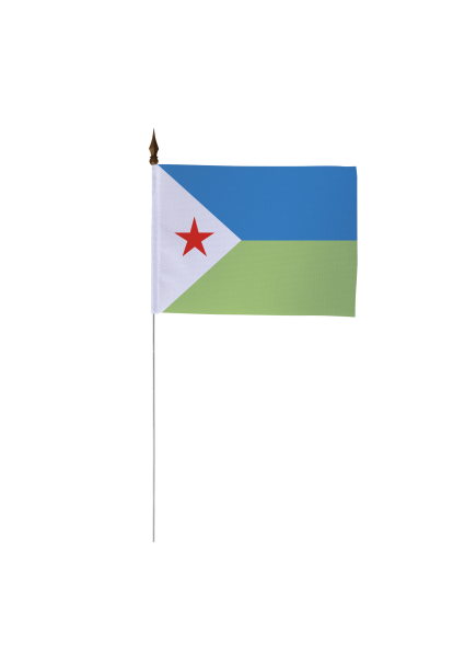 Drapeau de table de la Djibouti 10 x 15 cm
