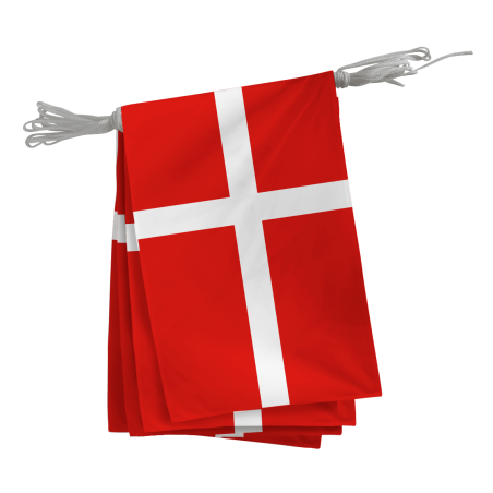 Guirlande Danemark 10 x 15 cm - A l'unité