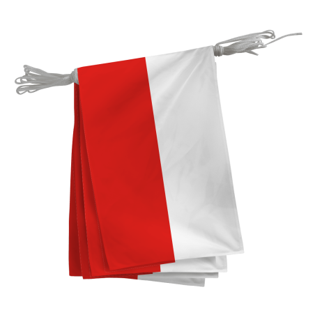 Guirlande Pologne 10 x 15 cm - A l'unité