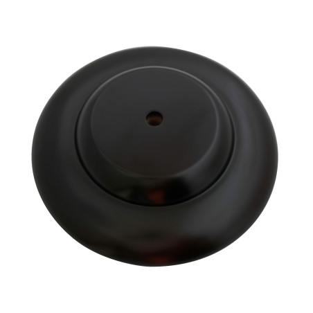 Socle en bois laqué marron - 1 place