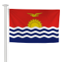 Pavillon Kiribati