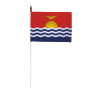 Drapeau de table Kiribati 10 x 15 cm