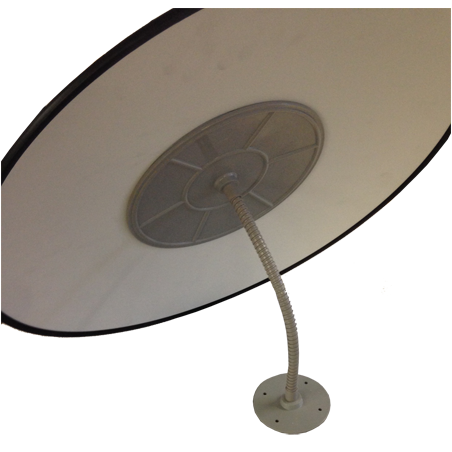 Miroir multi-usages pour l'intérieur - Diamètre 400 mm - Garantie 3 ans