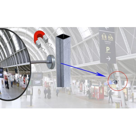 Miroir multi-usages pour l'intérieur - 600 x 800 mm - Garantie 3 ans