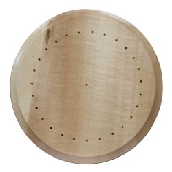 Drapeaux de table sur socle en bois