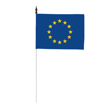 Drapeau de table Union Européenne - A l'unité