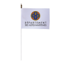 Drapeau de table du Conseil Départemental des Alpes-Maritimes 10x15 cm