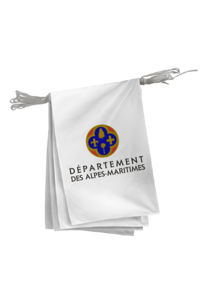 Guirlande du Conseil Départemental des Alpes-Maritimes
