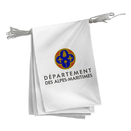 Guirlande du Conseil Départemental des Alpes-Maritimes