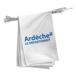 Guirlande du Conseil Départemental de l'Ardèche