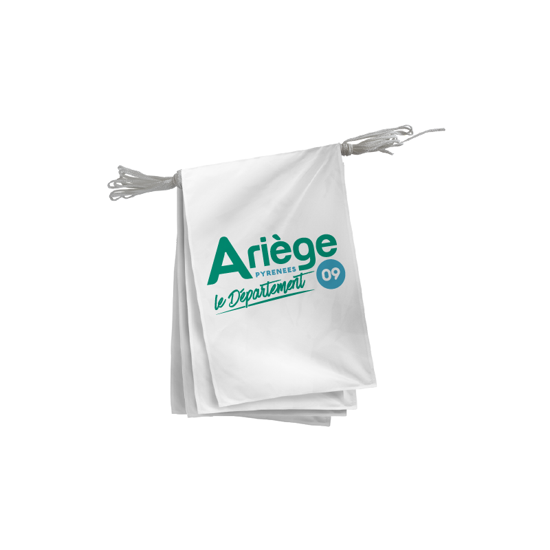 Guirlande du Conseil Départemental de l'Ariège