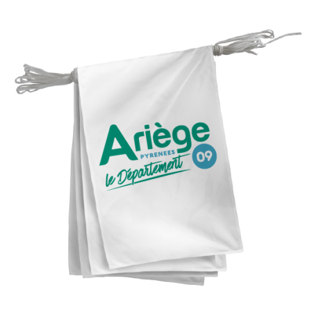 Guirlande du Conseil Départemental de l'Ariège