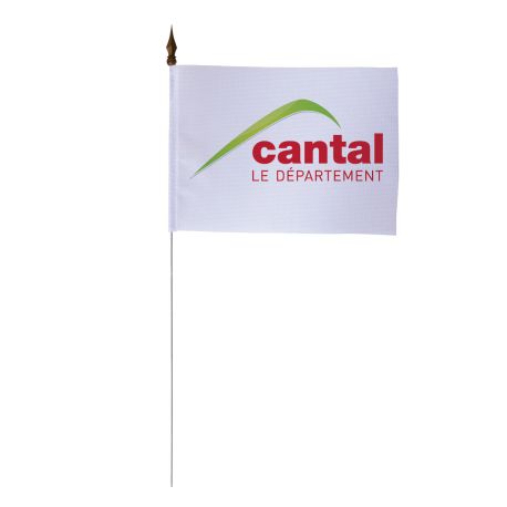 Drapeau de table 10x15 cm conseil départemental Cantal - A l'unité 