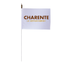 Drapeau de table du Conseil Départemental de la Charente - 10x15 cm 