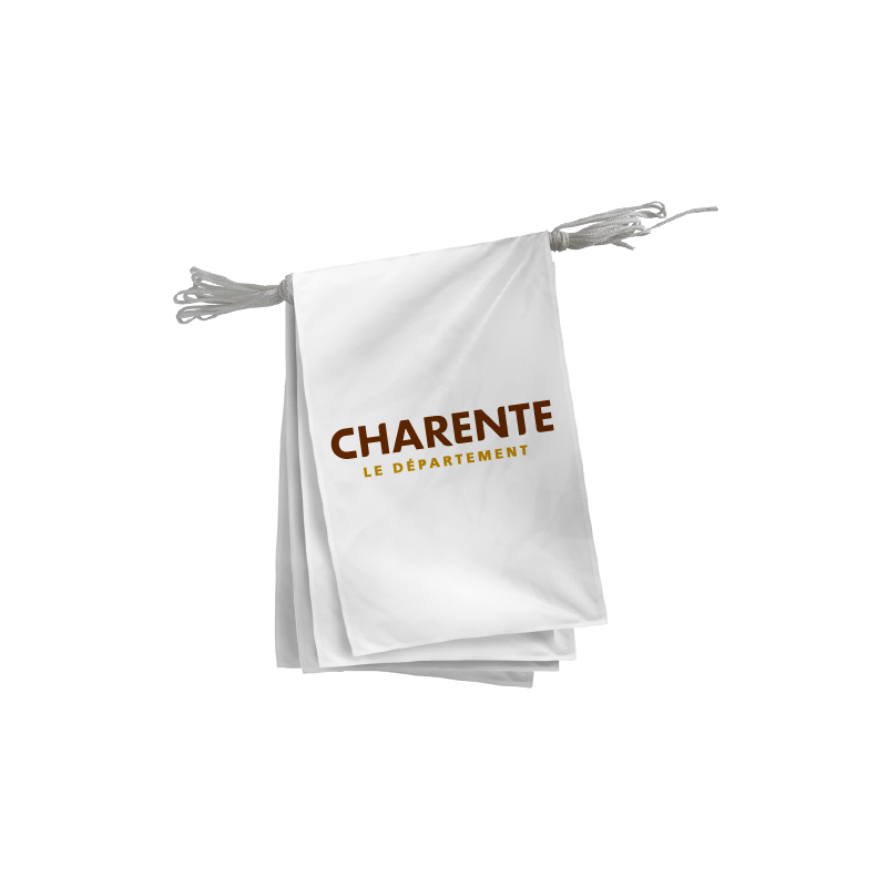 Guirlande du Conseil Départemental Charente