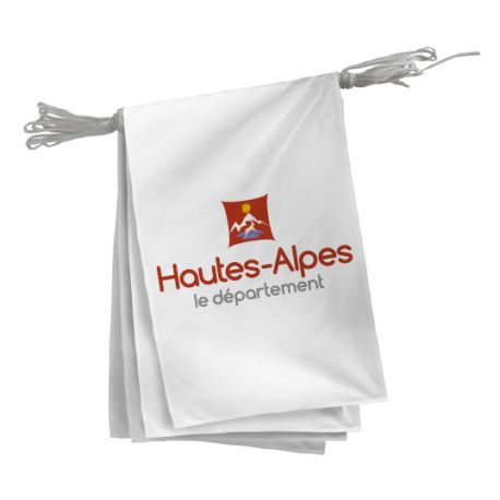 Guirlande du Conseil Départemental des Hautes-Alpes