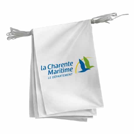Guirlande conseil départemental Charente-Maritime - A l'unité