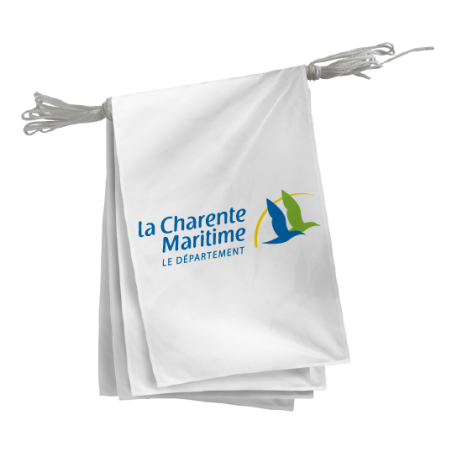 Guirlande du Conseil Départemental de la Charente-Maritime