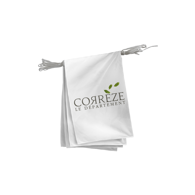 Guirlande du Conseil Départemental de la Corrèze