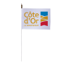 Drapeau de table du Conseil Départemental de la Côte d'Or 10x15 cm 