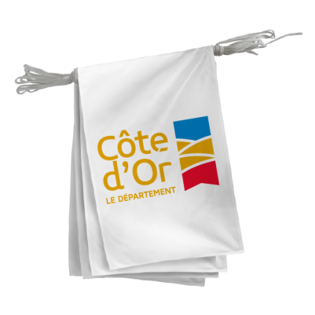 Guirlande du Conseil Départemental de la Côte d'Or 