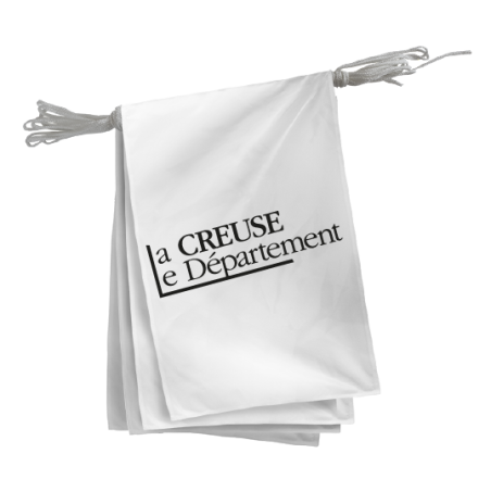 Guirlande du Conseil Départemental de la Creuse