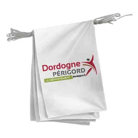 Guirlande conseil départemental Dordogne - A l'unité