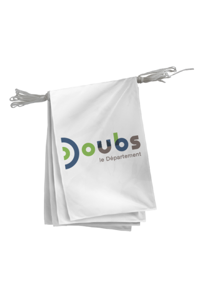 Guirlande du Conseil Départemental du Doubs 