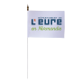 Drapeau de table du Conseil Départemental de l'Eure 10x15 cm
