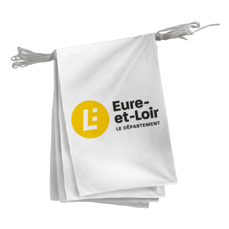 Guirlande du Conseil Départemental d'Eure-et-Loir