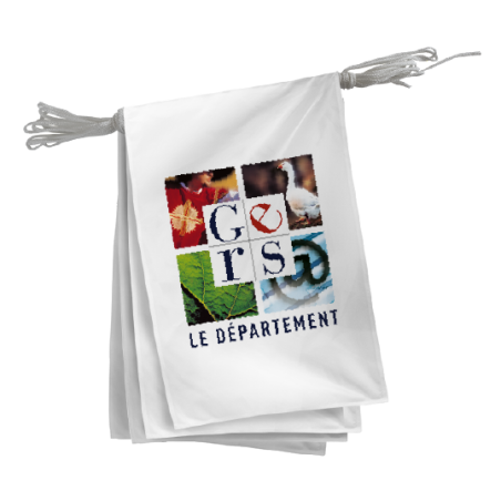 Guirlande du Conseil Départemental du Gers 