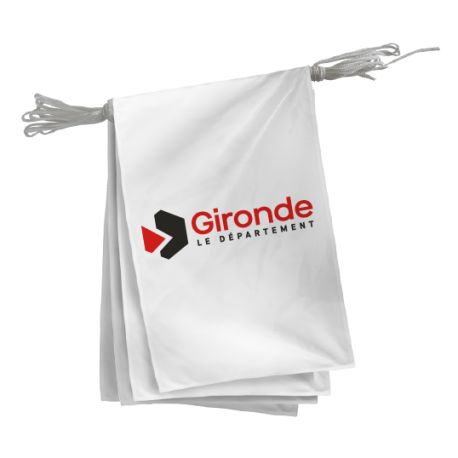 Guirlande du Conseil Départemental de la Gironde - A l'unité