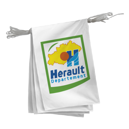 Guirlande du Conseil Départemental de l'Hérault 