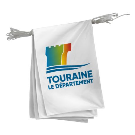 Guirlande conseil départemental Indre-et-Loire - A l'unité