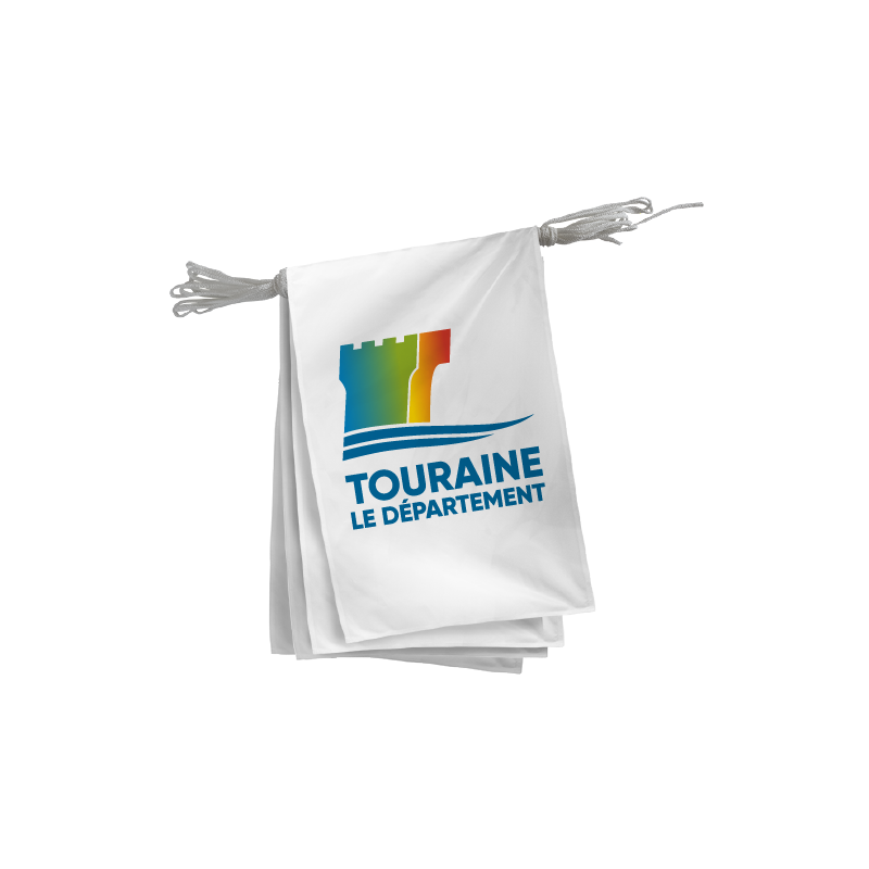Guirlande du Conseil Départemental Indre-et-Loire 