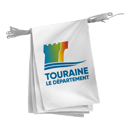 Guirlande du Conseil Départemental Indre-et-Loire 