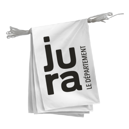 Guirlande du Conseil Départemental du Jura