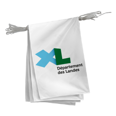Guirlande du Conseil Départemental des Landes